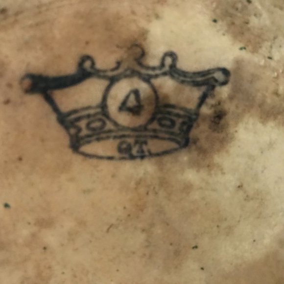 VINTAGE 1910-1930 ROBINSON RANSBOTTOM CROCKERY JAR WITH LID - Picture 2 of 2